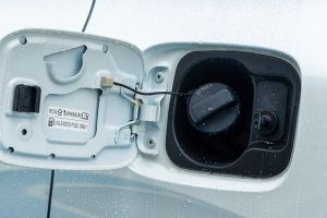 Fuel Lid (Open) Image of ZR-V