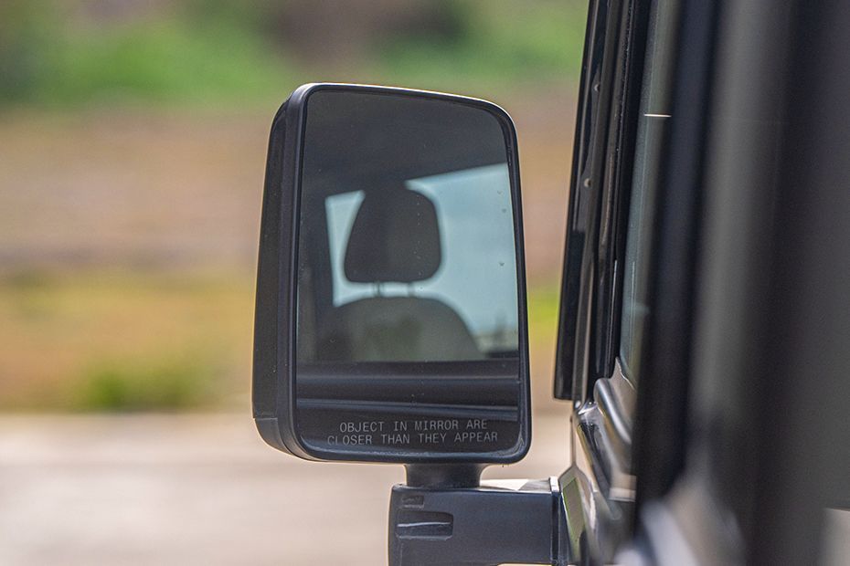 Outside Mirror Glass Image of Bolero