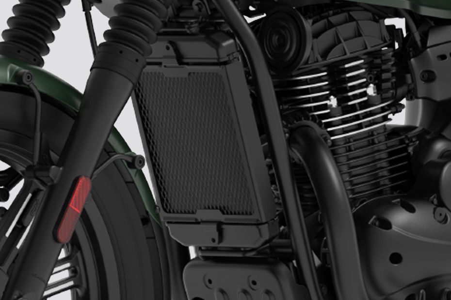 Radiator of Roadster