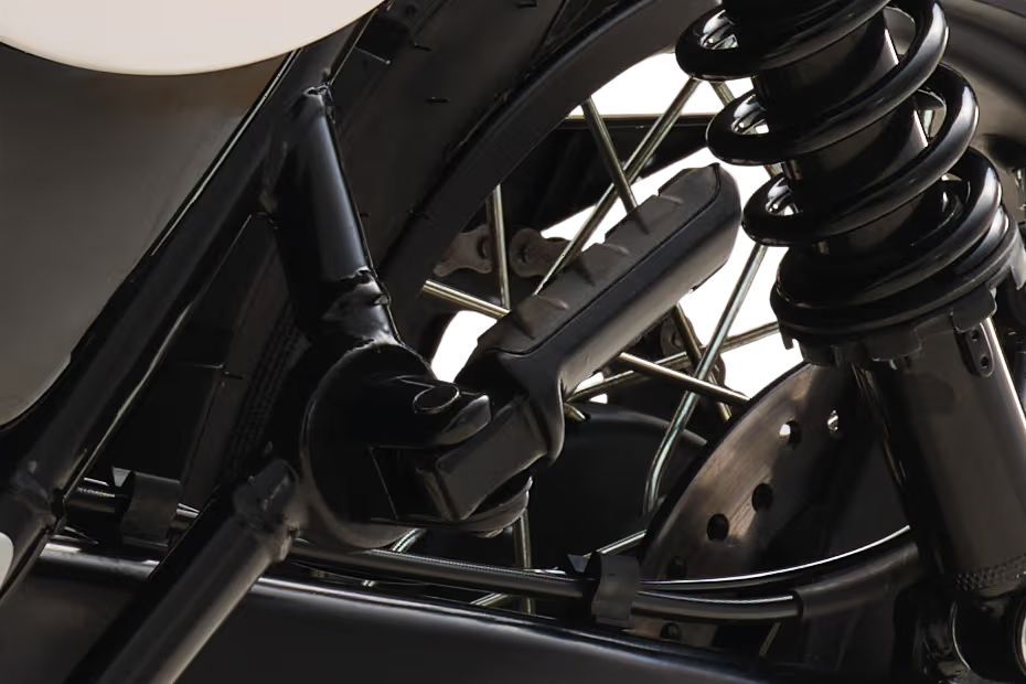 Rear Footpeg of Scrambler 650