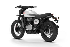Rear Left Three Quarter View of Scrambler 650