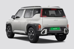 Rear Left Three Quarter View Image of Syros EV