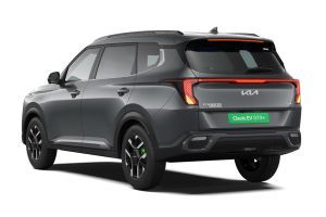 Rear Left Three Quarter View Image of Carens Clavis EV