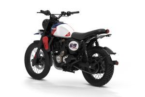 Rear Left Three Quarter View of Scrambler 350