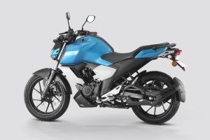 Rear Left Three Quarter View of FZ-FI Version 3.0