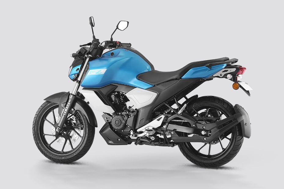 Rear Left Three Quarter View of FZ-FI Version 3.0