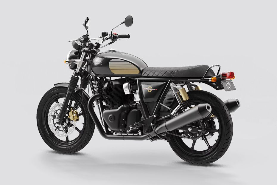 Rear Left Three Quarter View of Interceptor 650