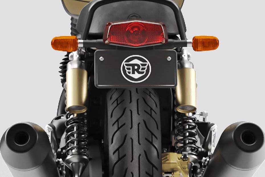 Rear Number Plate Interceptor 650