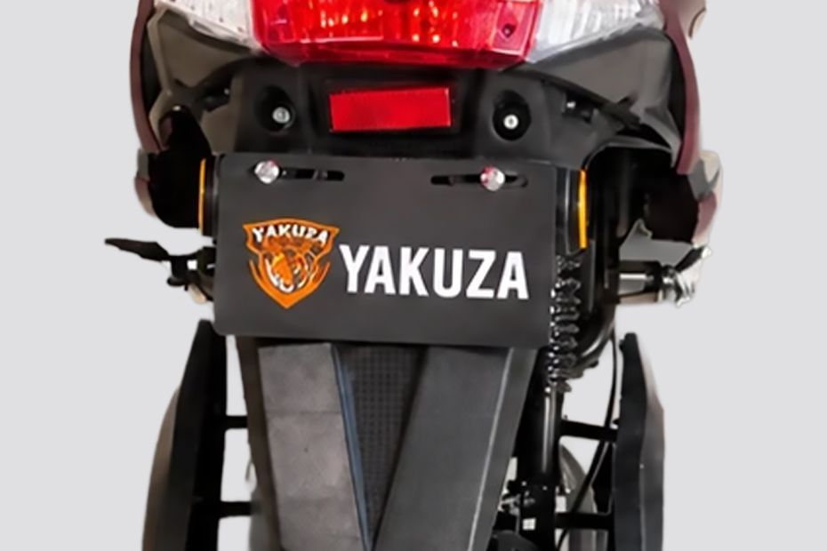 Rear Number Plate Rubie
