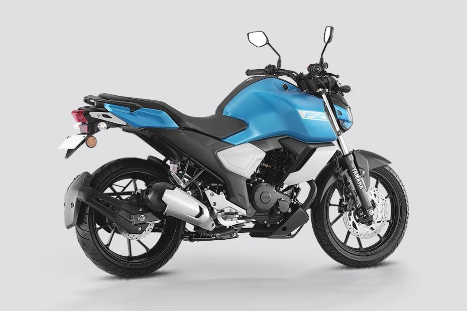 Rear Right Three Quarter View of FZ-FI Version 3.0