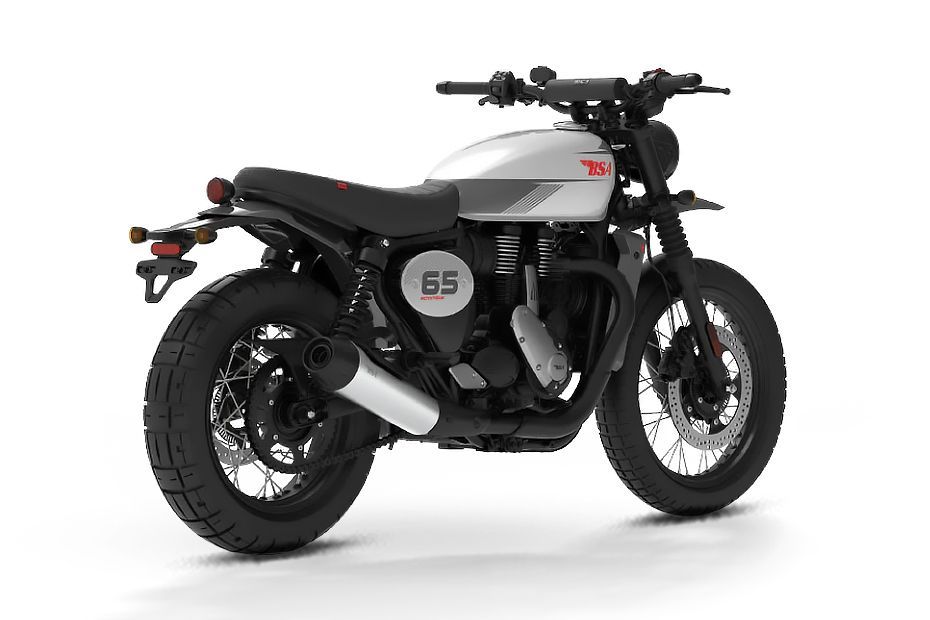 Rear Right Three Quarter View of Scrambler 650
