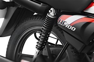 Rear Suspension of HF 100