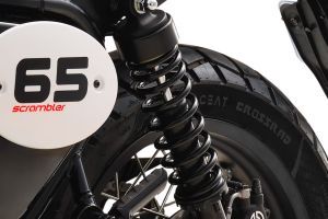 Rear Suspension of Scrambler 650