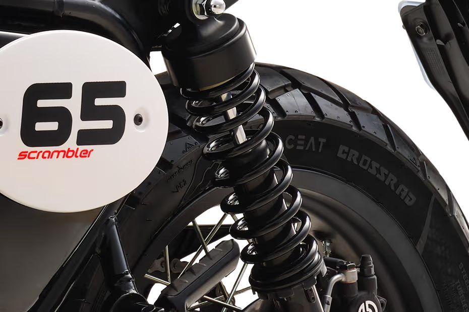 Rear Suspension of Scrambler 650