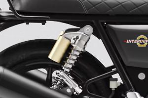 Rear Suspension of Interceptor 650