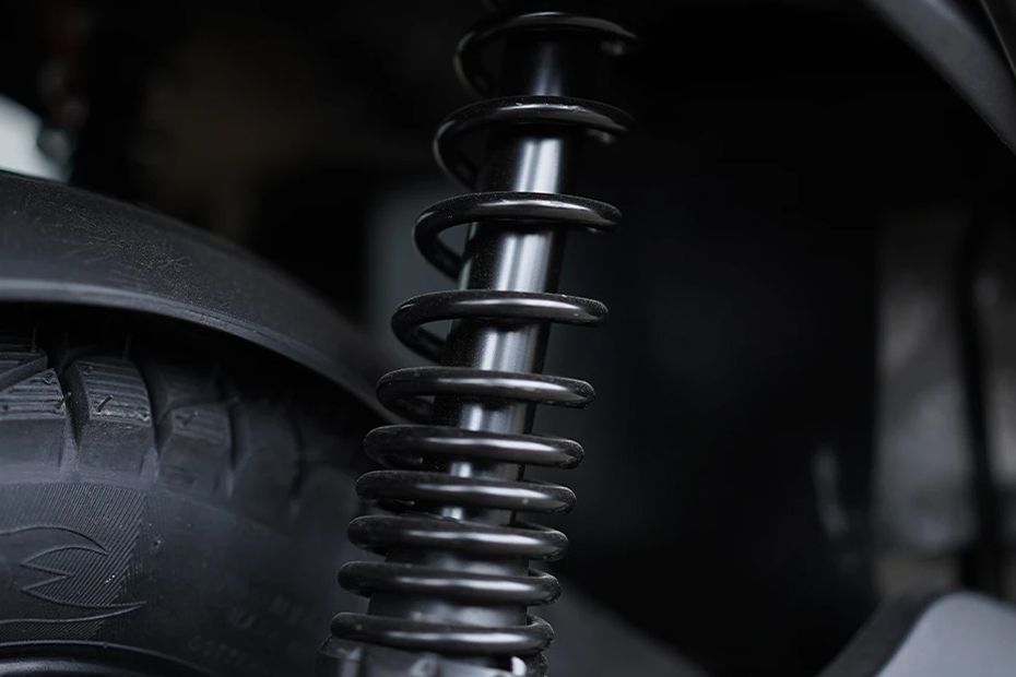 Rear Suspension of Duster