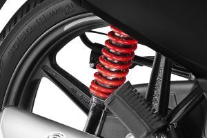 Rear Suspension of Super Splendor XTEC