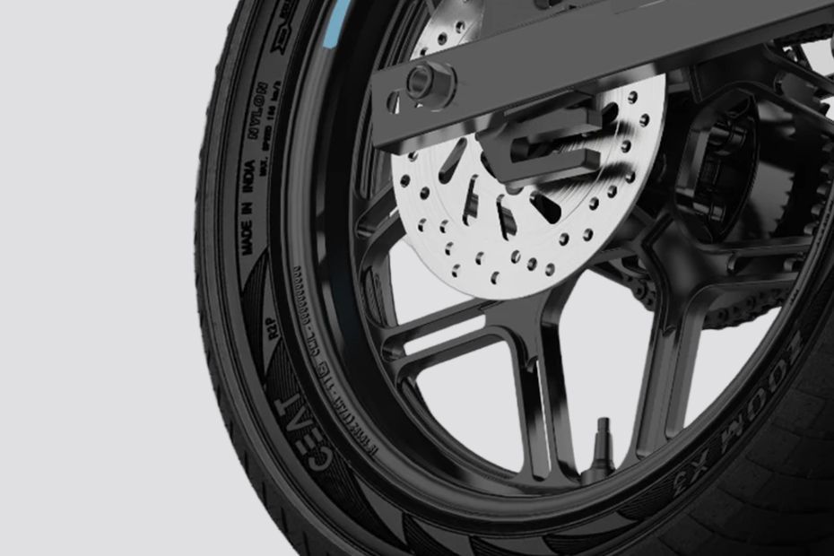 Rear Tyre of EX1