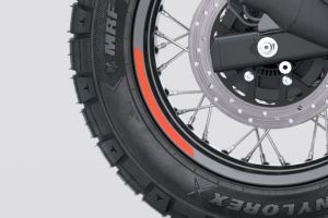 Rear Tyre of Bear 650