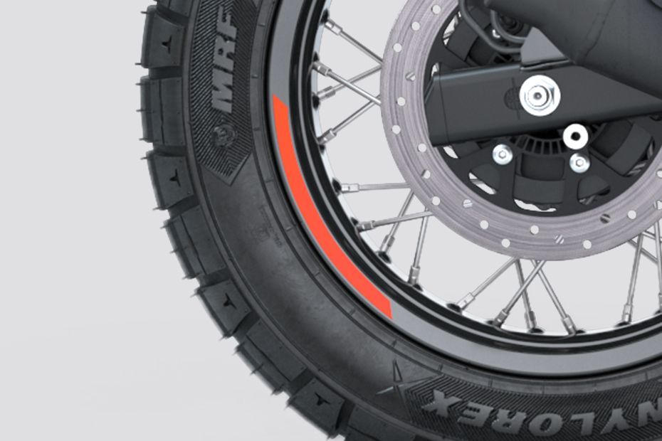 Rear Tyre of Bear 650