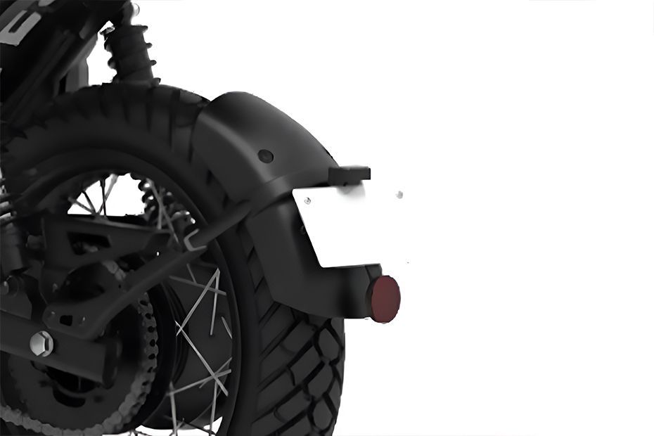 Rear Tyre Hugger of Scrambler 350