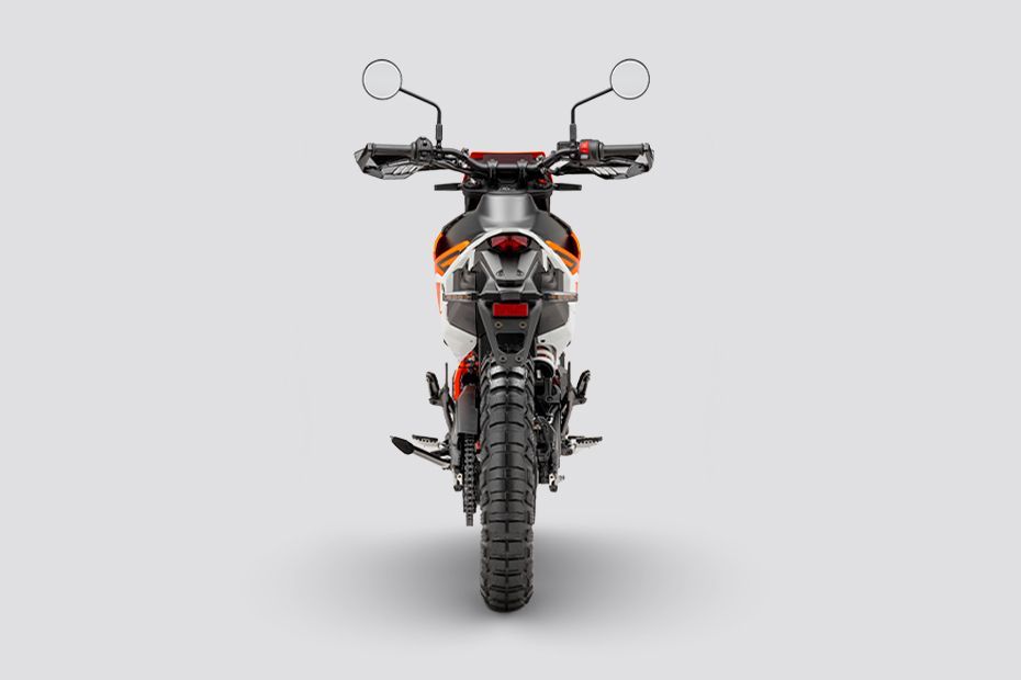 Rear View of 390 Enduro R