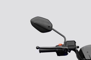 Rear View Mirror(Front View) of Model_