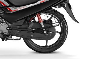Rear Wheel of Super Splendor XTEC