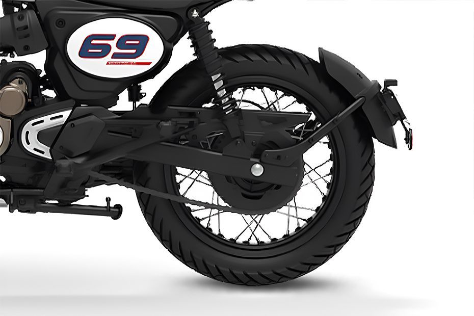 Rear Wheel of Scrambler 350