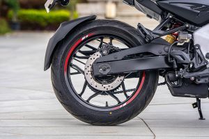 Rear Wheel of Pulsar NS400Z