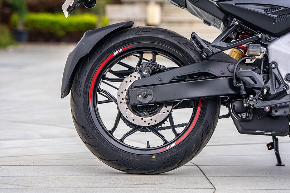 Rear Wheel of Pulsar NS400Z
