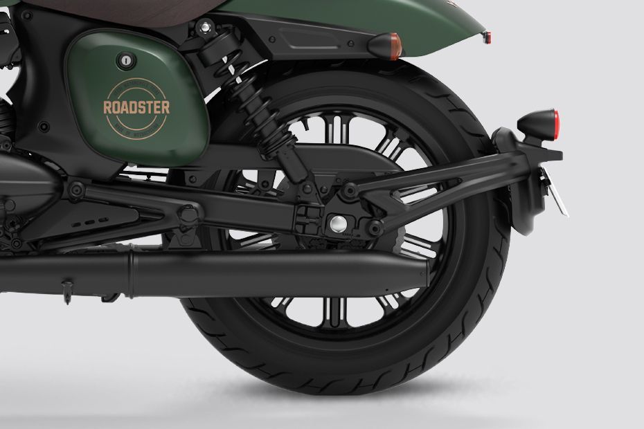 Rear Wheel of Roadster