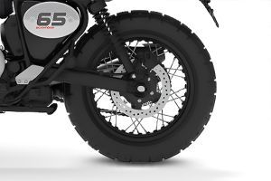 Rear Wheel of Scrambler 650