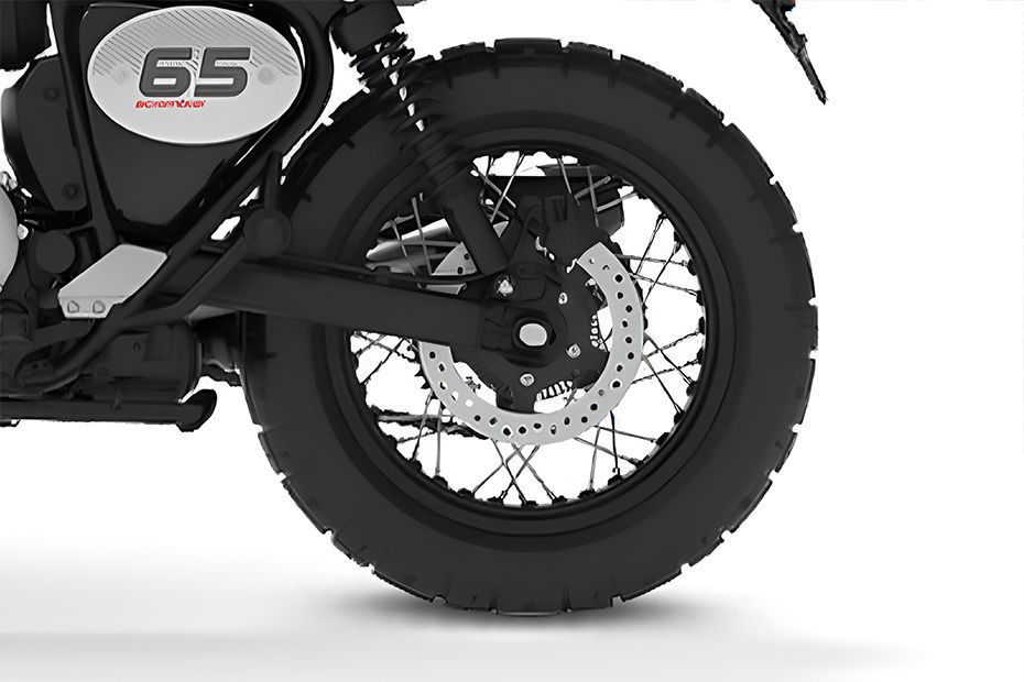 Rear Wheel of Scrambler 650