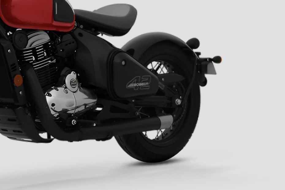 Rear Wheel of 42 Bobber