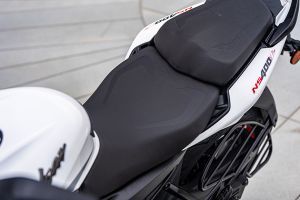 Rider Seat of Pulsar NS400Z