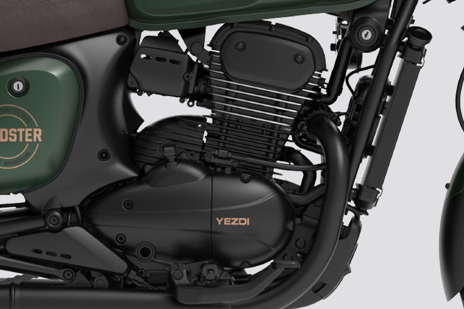 Engine (Right) of Roadster