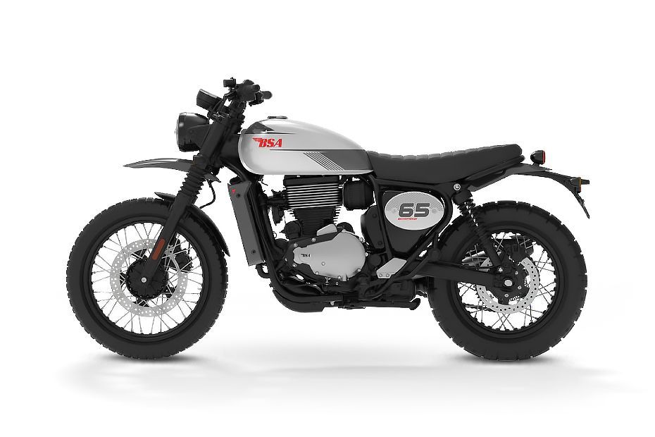 Side Profile View (Left) of Scrambler 650