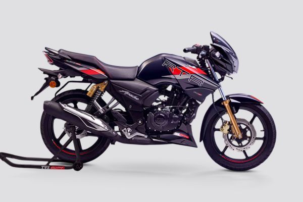 Side Profile View (Right) of Apache RTR 180