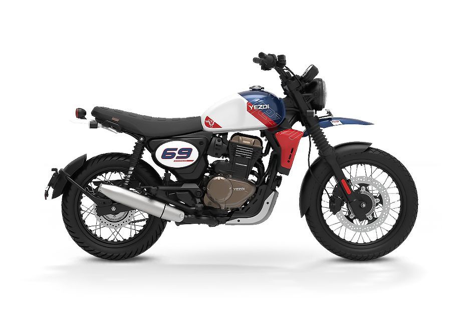 Side Profile View (Right) of Scrambler 350