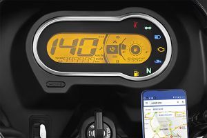 Tachometer of Super Splendor XTEC