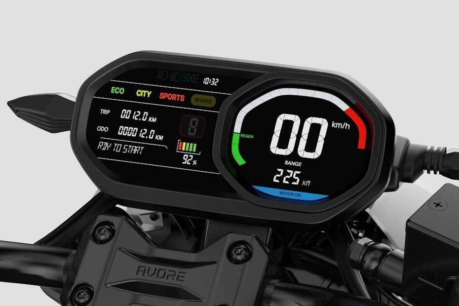 Tachometer of EX2