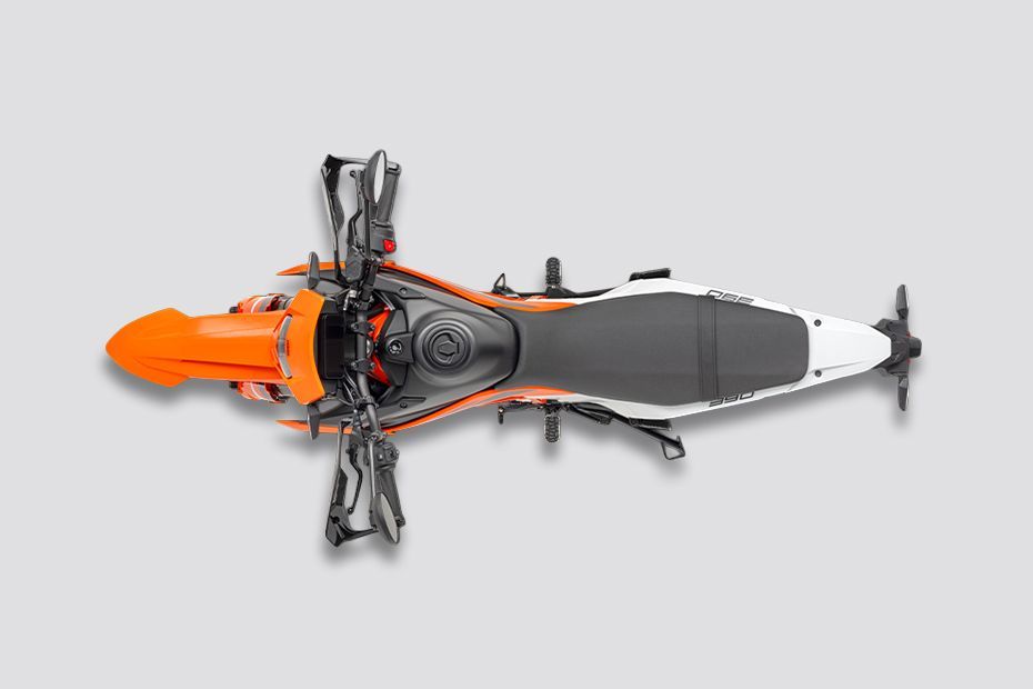 Top View of 390 Enduro R