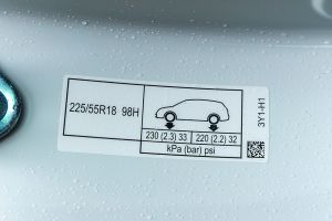 Tyre Pressure Information Image of ZR-V