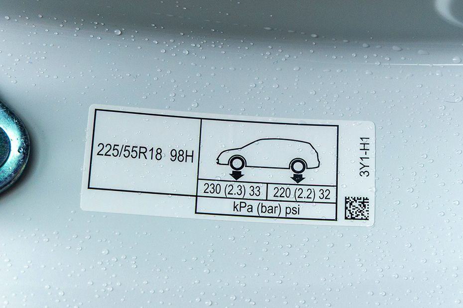 Tyre Pressure Information Image of ZR-V