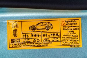 Tyre Pressure Information Image of Sierra EV