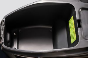 Under seat storage of Lucka