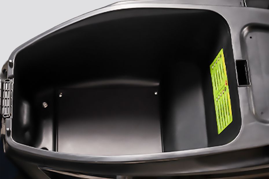 Under seat storage of Lucka