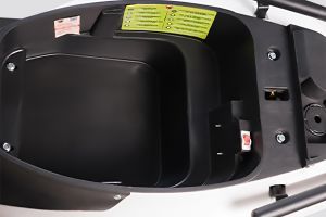 Under seat storage of Zunaid