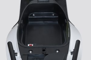 Under seat storage of Duster